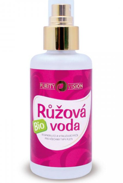 BIO Růžová voda 100 ml Purity Vision 